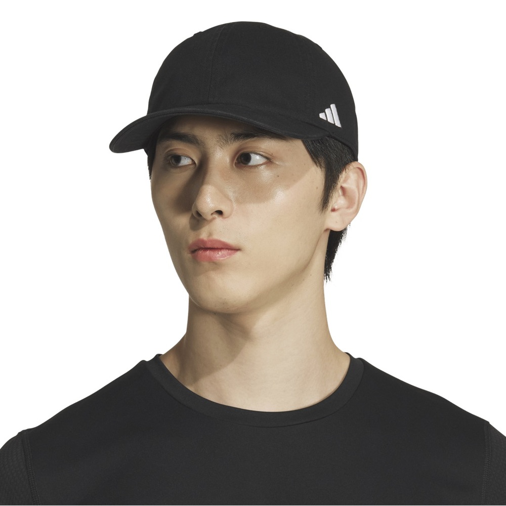Adidas  Fundamental Washed Relaxed Cap - Black/White